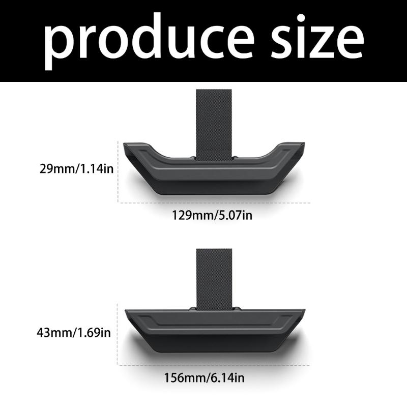 Invisible Trunk Handle Set Strong ABS Quick Open System Tool Space Saving Solution Automotive Interior Upgrades for Vehicle