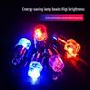Smart Dual-Sensor Wind Fire Wheel Light with Seven-Color LED Hub and Valve Nozzle