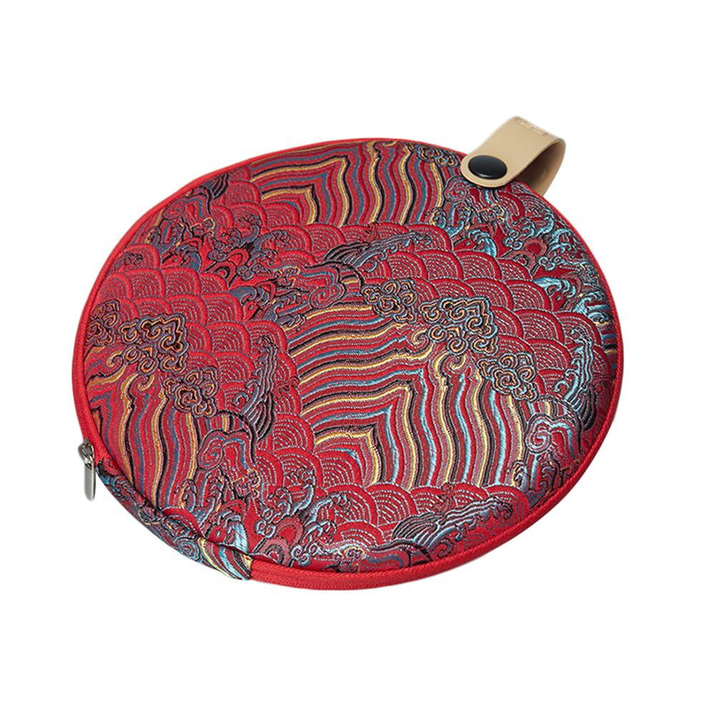 

Тримач для зберігання чаєвих коржиків Тканинний мішечок для чаєвих коржиків Коробка для зберігання чаю Пуер Домашнє приладдя 20X20X2.6CM