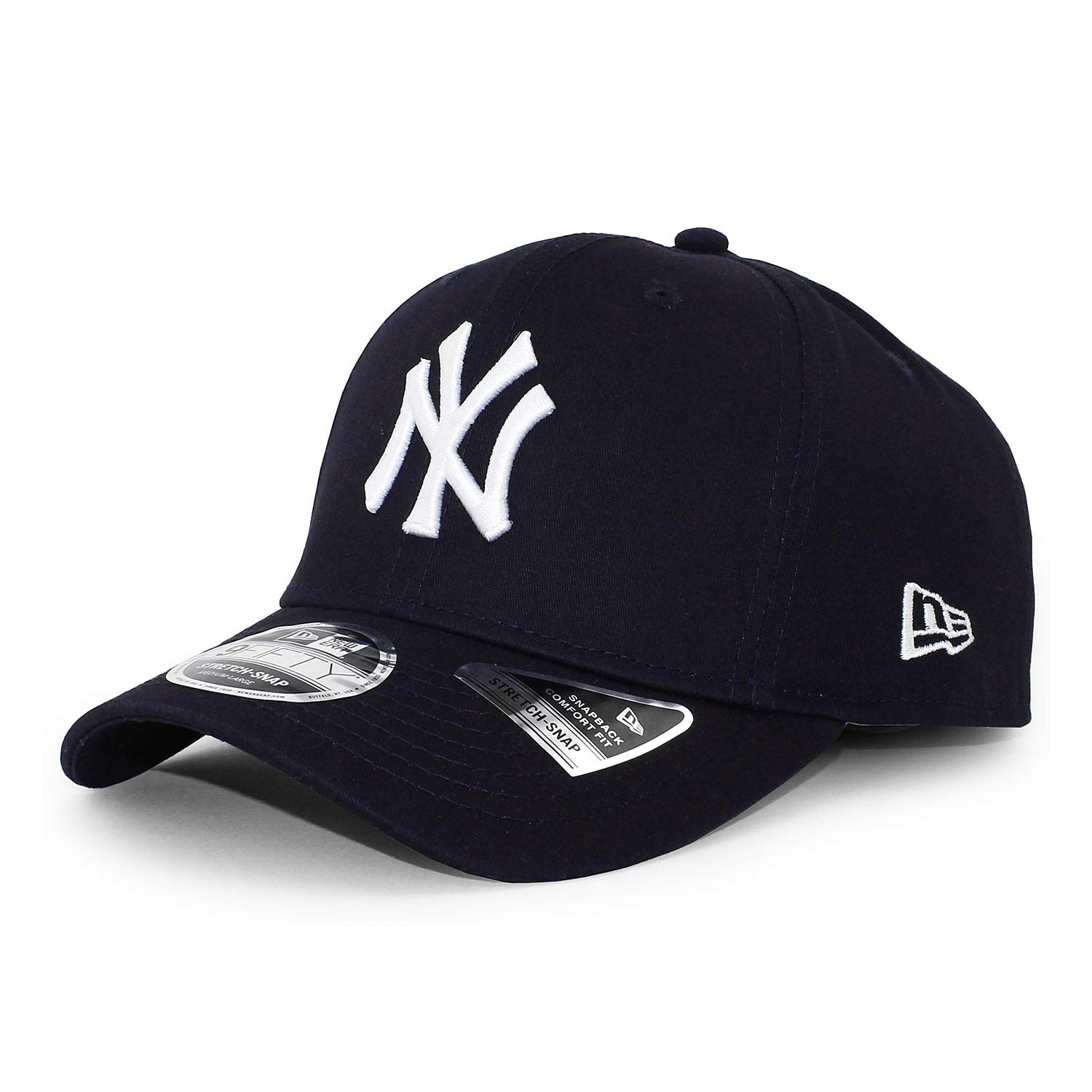 

New Era 9FIFTY Stretch Snapback New York Yankees Adjustable Sizes Cap, MLB, Navy, 950SS, Men s/Women s, Size, S/M [Used]