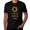 Factorio Is cans si ferma ogni volta che voglio T-shirt uomo t-shirt designer uomo t-shirt grafica T-Shirt