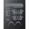 For MG 7 -2026 Steering Wheel  Gear Shift Exhaust Outlet Lifting Panel Transparent TPU Protection Film