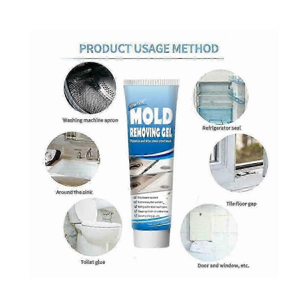 Mould Magic Extreme gel formula 120g tube robinets éviers coulis fenêtres