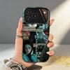T-Twilight Series Phone Case For iPhone17,16,15,14,13,12,11,Pro,MAX Gray Matte Silicone Black Cover