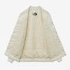 [north Face Official] Nj3nq60m White Label Player Varsity Jacket Cream