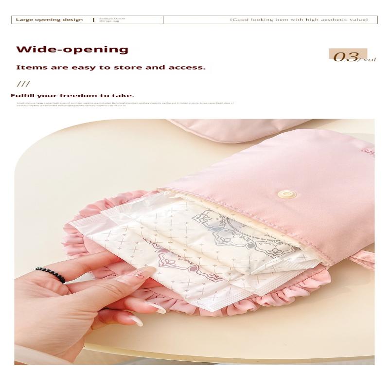 Sanitary Napkins Menstruation Towel Storage Bag Portable Mini Student Monthly Bag Storage Bag