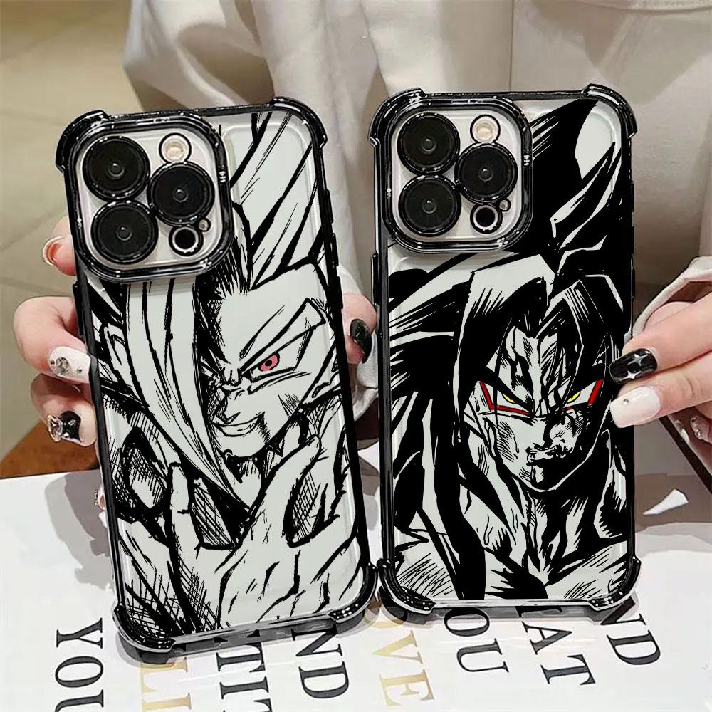 Vegetto Son Goku Piccolo Anime Phone Case For Xiaomi 15T 14T 13 Pro 15 F8 Ultra Poco X7 F7 Pro X5 X6 F5 M7 Soft Shockproof Cover