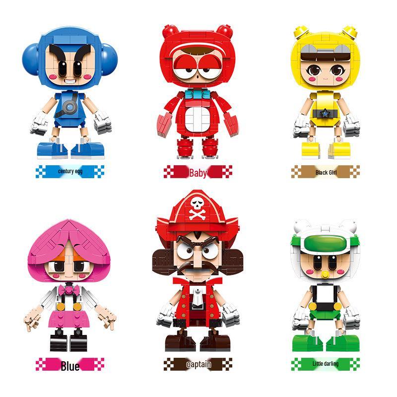 Xingbao Go-Kart Character Building Blocks - Educational Toy for Kids