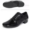 Cowhide modern dance shoes men's soft-soled performance leather ballroom dance ballroom dance Latin dance square dance jazz dance shoes