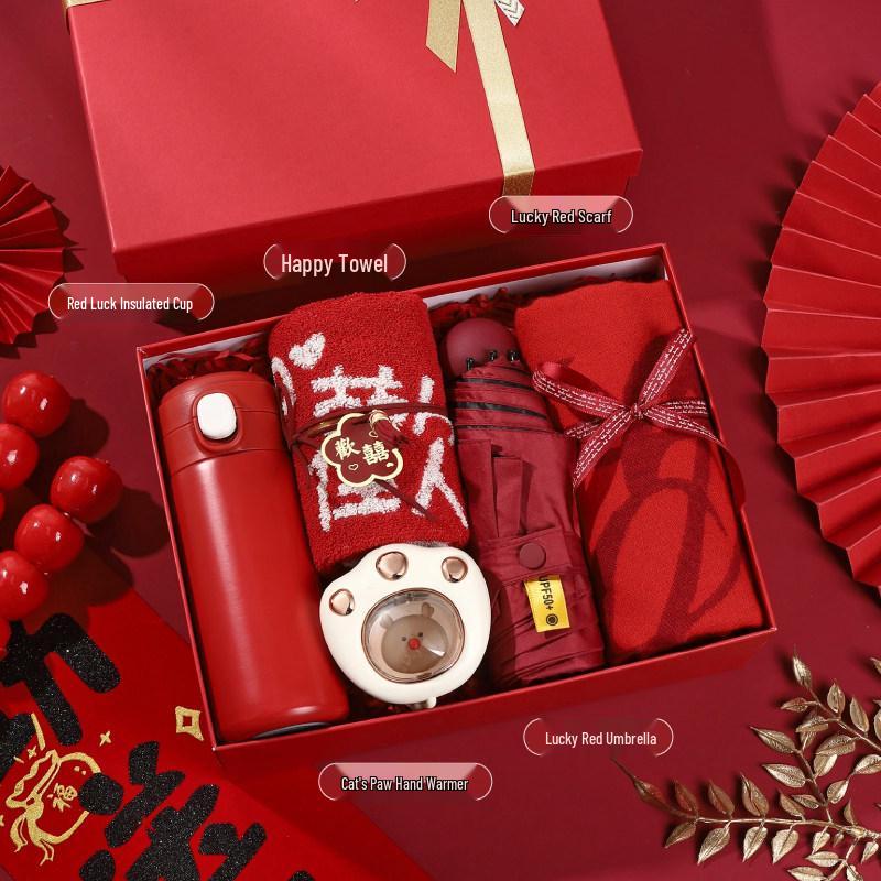 2026 Year of the Horse Employee Gifts: Customizable Creative Company Gift Set with Logo for New Year Souvenirs