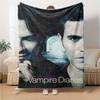 1pc The Vampire Diaries4 Blanket, Gift, for Men and Women, Soft Blanket, Good for Sofa Bed Couch Travel, Lightweight Flannel Blanket