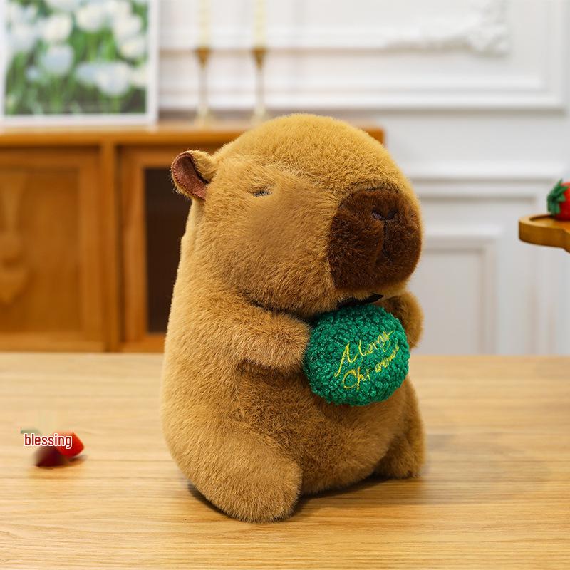 Cartoon Capybara Plush Toy Couple - Cute Small Gift Doll
