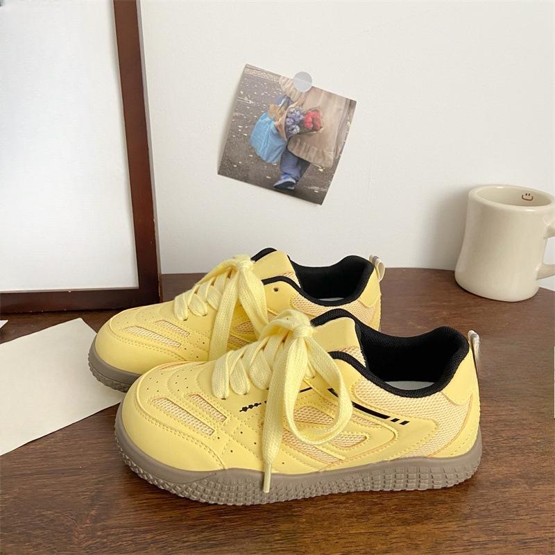 

Новые самые продаваемые повседневные спортивные туфли на толстой подошве и дышащие кеды для студентов 39 жёлтый