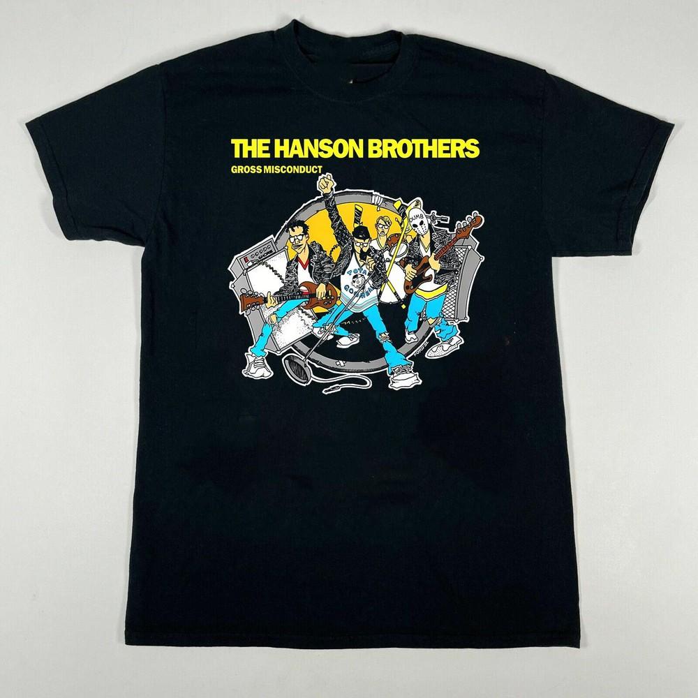 The Hanson Brothers Band Tour Short Sleeve Gift For Fan  T-shirt Unisex T-Shirt XXXXL