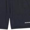 Balenciaga FW22 Casual Shorts Unisex Black 674591TMVF50107