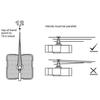 DIY Decorative Clocks Clock Movement For Craft Clocks 56*56*16mm