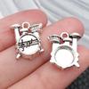 Vintage Music Instrument Charms Alloy Pendant DIY Bracelet Necklace Keychain Craft Jewelry Supplies