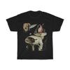 Stromový muž, Černé unisex tričko, Surrealistické, Hieronymus Bosch