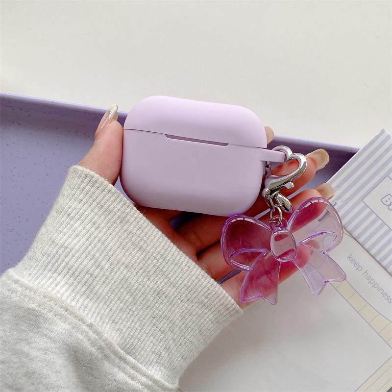 Ins Transparent Butterfly for AirPods Pro1 Generation Protective Case 1 Generation Pro1 Generation Apple Bluetooth Headset Case Female