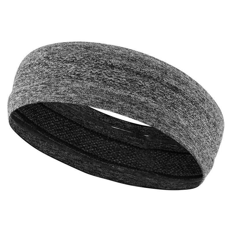 Versatile Sweat-Wicking Elastic Sports Headband for Yoga, Tennis, Basketball, and Fitness