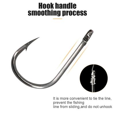 Hook High Carbon Steel Barbed Anti-fall Clip Fishing Accessories Hook Set Hook Fishing Tackle Outdoor Fishing Tool Accessories
