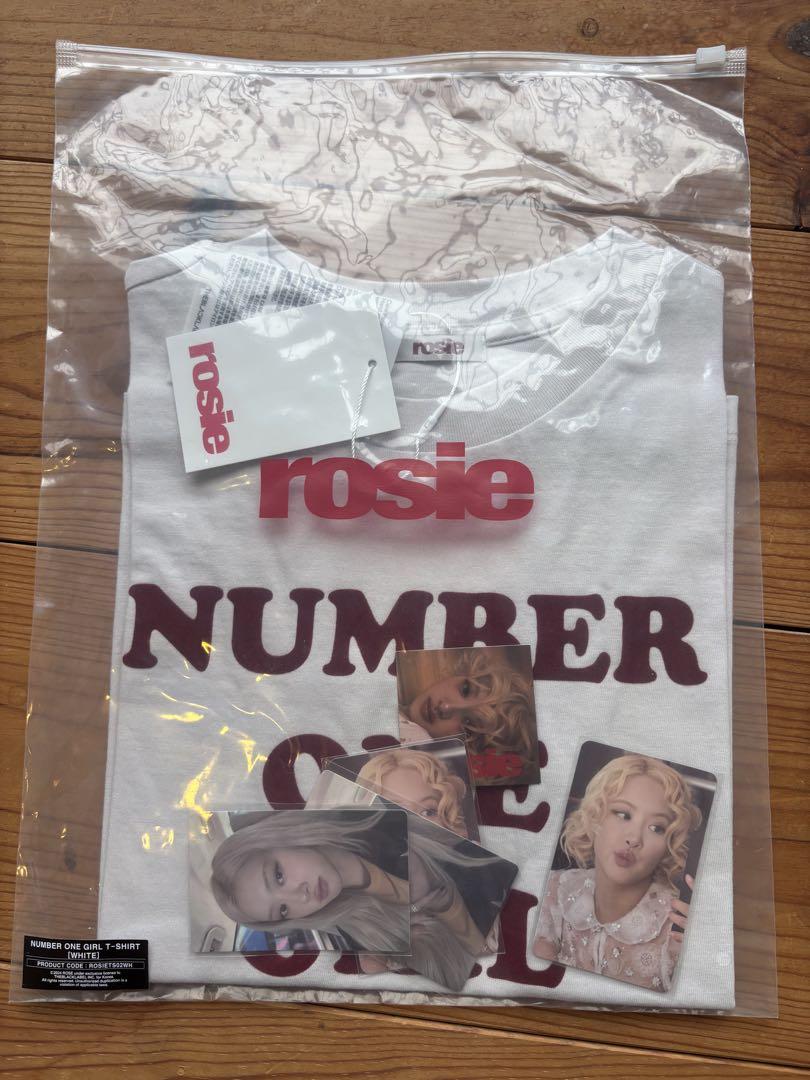 

[USED] NUMBER ONE GIRL T-shirt ROSE BLACKPINK