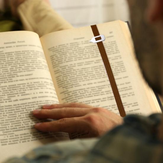 Elastic Bookmarks Metal Pointer Reading Node Locator Bookmarks Imprint Free Locator Bookmarks Practical Tool