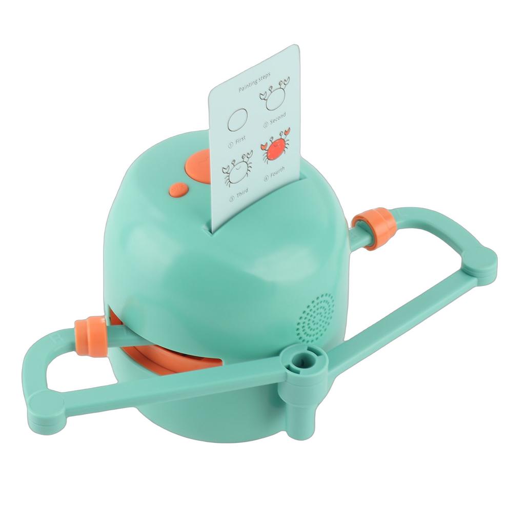 Smart Drawing Robot Children Art Enlightenment Interactive Early Educational Drawing Robot Automatic Drawing Toy For Children Aged 5 and