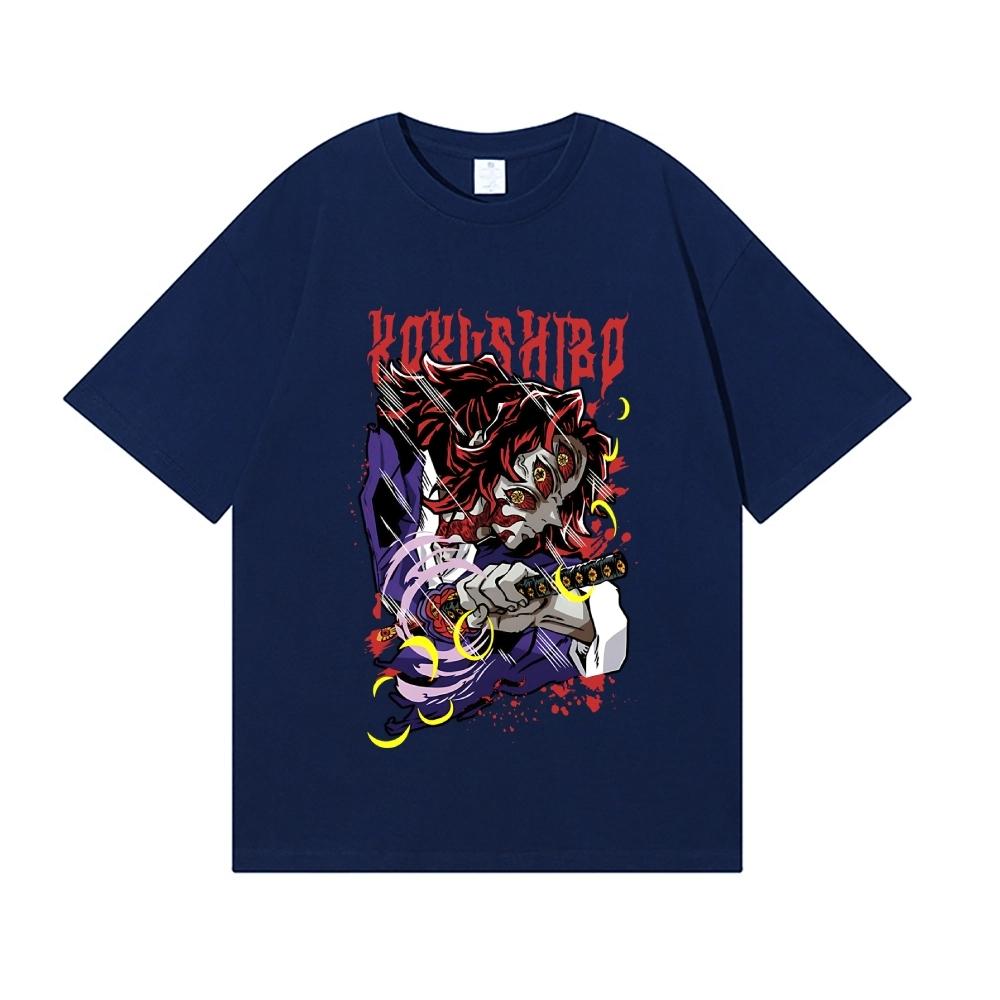 2026 New Demon Slayer Japanese Style Classic Print Tshirt Short Sleeve Tshirt Mens and Womens Tshirt Mens Tops