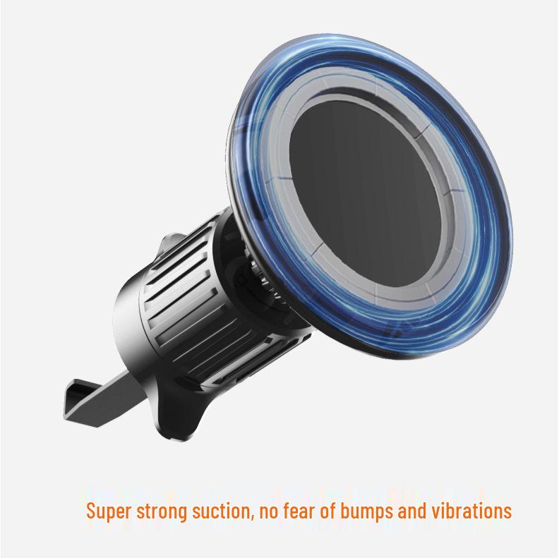 Magsafe Magnetic Rotatable Folding Aluminum Car Phone Holder for Dashboard