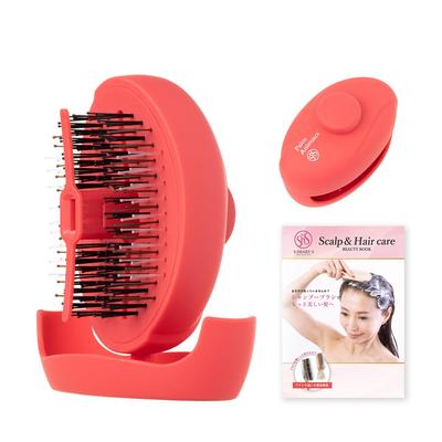 Store Pet Palm for Dogs and Brushing and Includes Official Booklet [Official Exclusive] S.HEART.S Brush, Animaux, Cats, Shampooing, S.HEART.S (Pink)