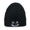 Autumn and winter pullover cold hat Scottish Highland cattle embroidered knitted hat neutral thermal knitted hat