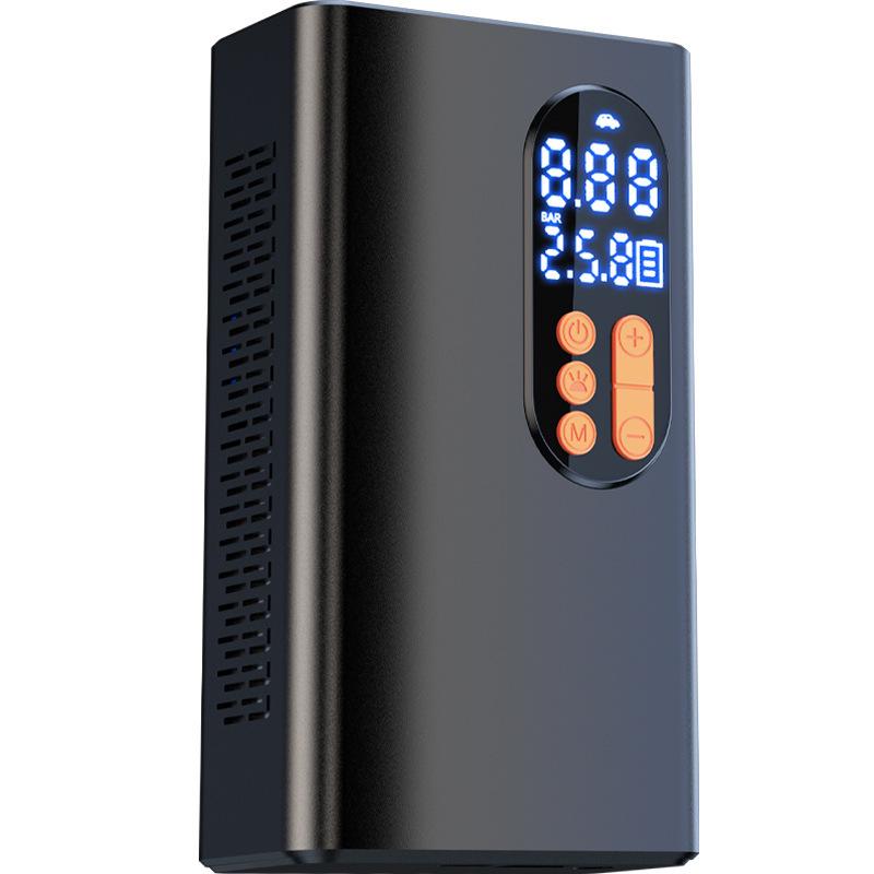 Smart Digital Display Wireless Portable Car Air Pump: High Pressure Electric Tire Inflator