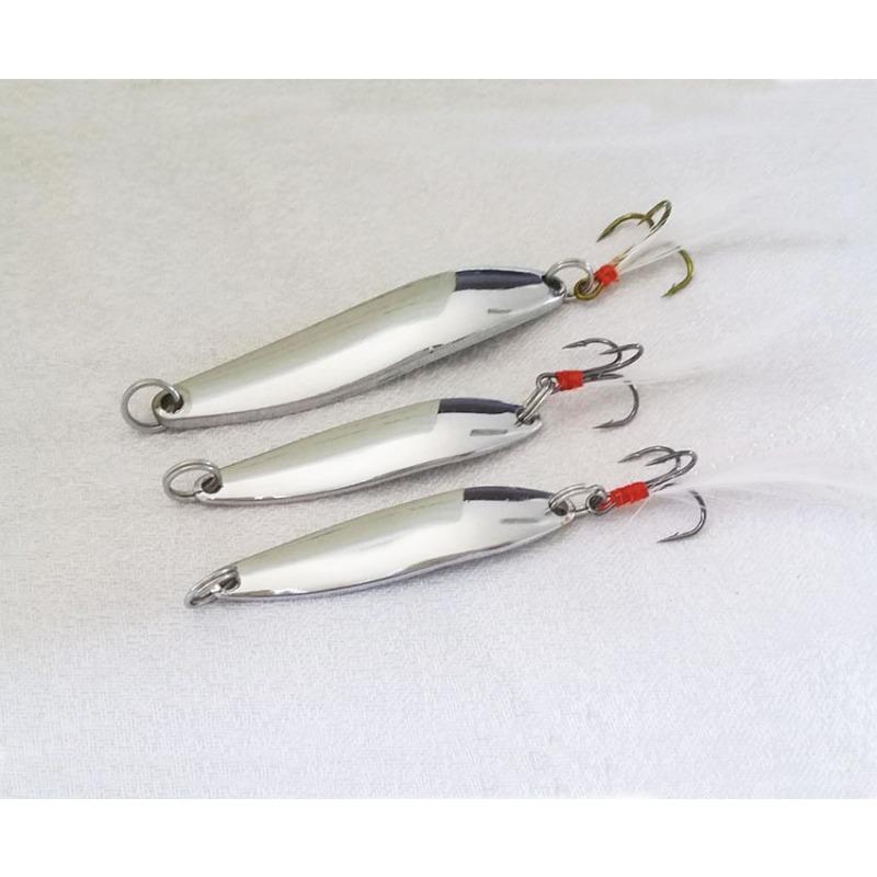 Ice Fishing Bait Fishing Lure Luya Baits Glitter Long Throw Spouts Kill Hard Baits Metal Bait Artificial Pesca Lure Rotary Bait Treble Hook Hard Bait