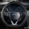 For Astra (K) Corsa (E) Karl 2014-2022 Crossland X Car Steering Wheel Cover Grandland  2017-2022 Auto Accessories