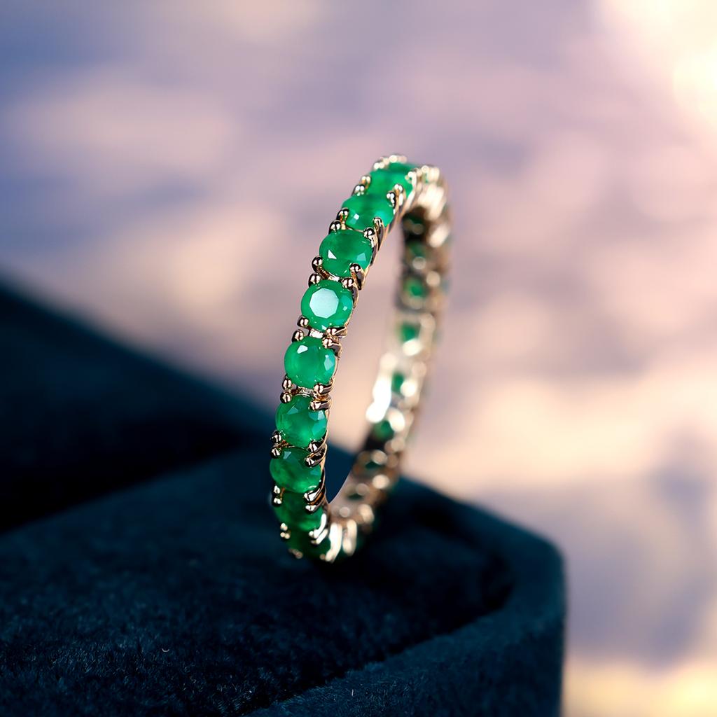 Stapelbare einreihige Stein-Verlobungsringe für Damen, Zirkonia in Eisblumenform, Blau, Grün, Rosa, Goldfarben, Runde Eheringe, Schmuck CZ