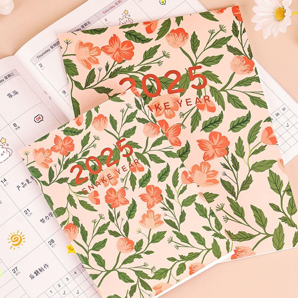 A4/A5 Day/Week/Year Agenda Planner Notepad 84 Pages Datebook Schedule Organizer