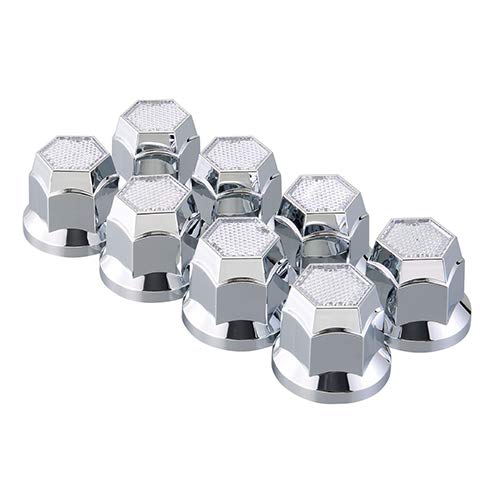 

pa-man Pranut Cap Wheel Nut Cover 1.3 inches (33 mm) 8 Pcs New ISO 33mm front/rear combination 8 pieces
