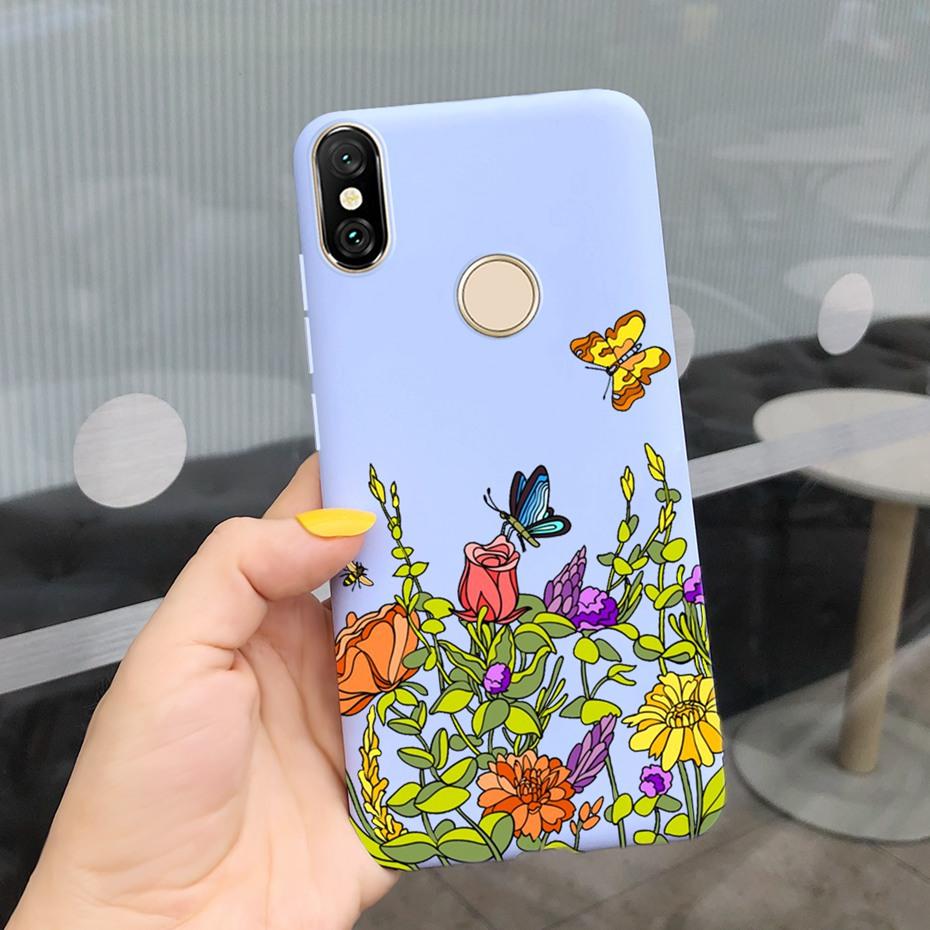 Phone Case For Xiaomi Redmi S2 (Redmi Y2) Lovely Pattern Macaroon Silicone Soft Cover Cases For RedmiS2 S 2 Y2 Fundas