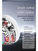Graffiti Wireless Over-Ear Headphones with Heavy Bass - Bluetooth 5.4 Universal Headset for Music and Mobile Devices.