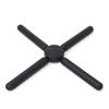 Foldable Non-Slip Pot Pan Mat Table Silicone Heat Resistant Pad Cross Holder Coaster Placemat Dish Plate Kitchen Accessories