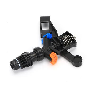 Agriculture Plastic Rocker Nozzle Irrigation Lawn Sprinkler With 1/2 Inch Male Connector Garden Watering Rotating Sprinkler