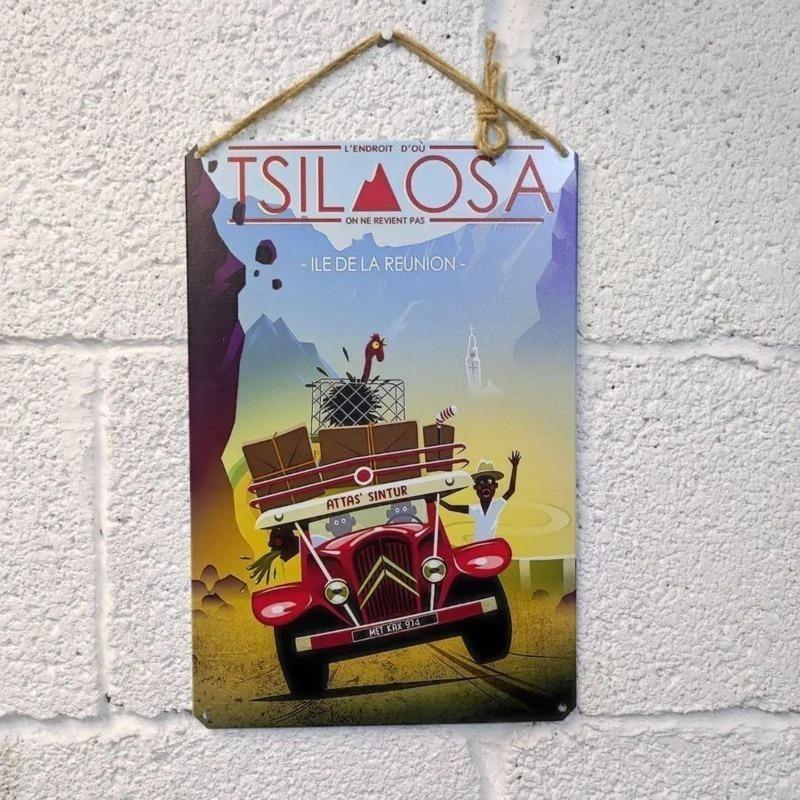 Venice Tourism Metal Poster, Vintage Travel Wall Art