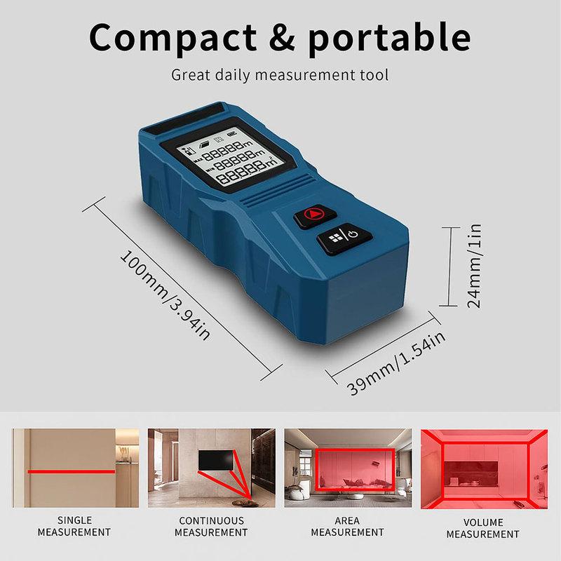 

Laser Distance Meter 40m 60m infrared Rangefinder Digital measure tape laser meter 40m