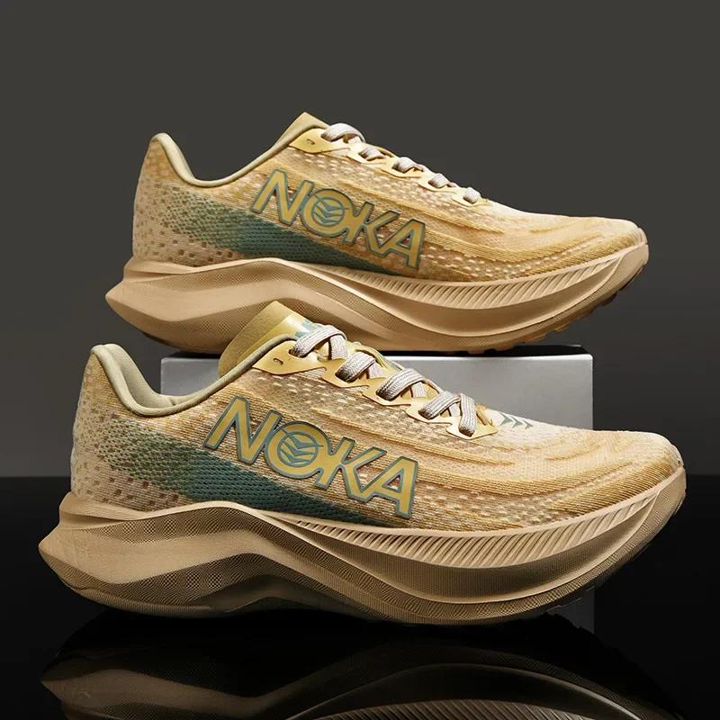 Men's Running Shoes Cushioning Outdoor Breathable Sneakers Jogging Mesh Non-Slip Couple Trainer Race Luxury shoes Off-road Shoes