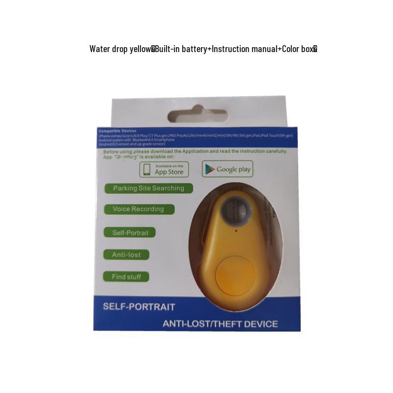 Smart Anti-Lost Bluetooth Selfie Stick & Key Finder with Water Drop Design