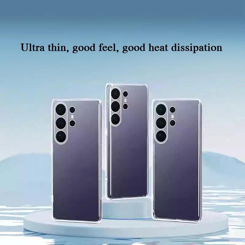 Soft Silicone Clear TPU For Samsung Galaxy S26 Ultra Plus S26Ultra S26Plus S26+ 5G Phone Case Thin Camera Protective Back Covers