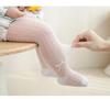 Girls' Ultra-Thin Mesh Breathable Baby Leggings with Bow