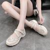 Fashion Shoes for Women 2024 Summer New Lace Mesh Women's Sandals Casual Fashion Sports Sandals Comfortable Shallow Ladies Sneakers