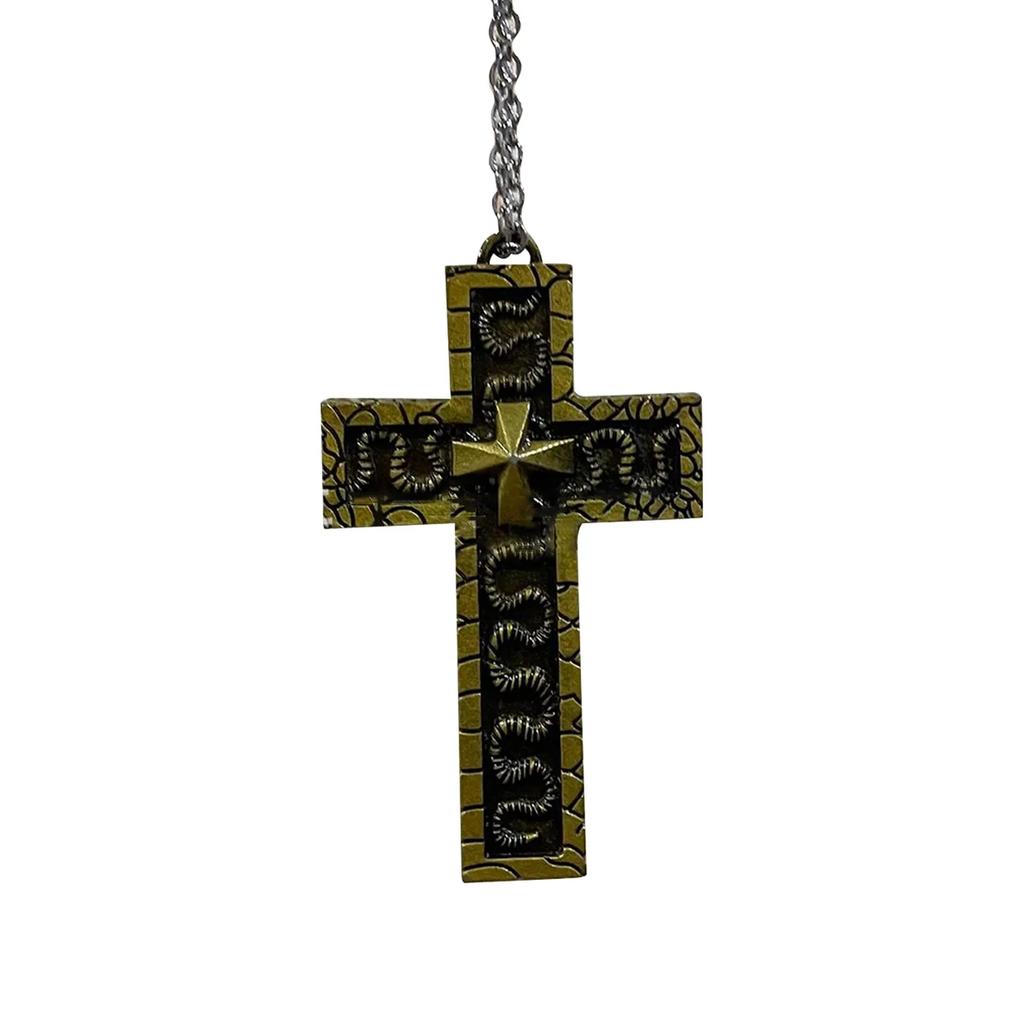 Exquisite Cross Pendant Necklace,retro Cross Necklace with Secret Compartment,necklace with Old Cross Pendants Jewelry Gifts